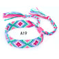 Nepal Ethnic Style Woven Rainbow Bracelet