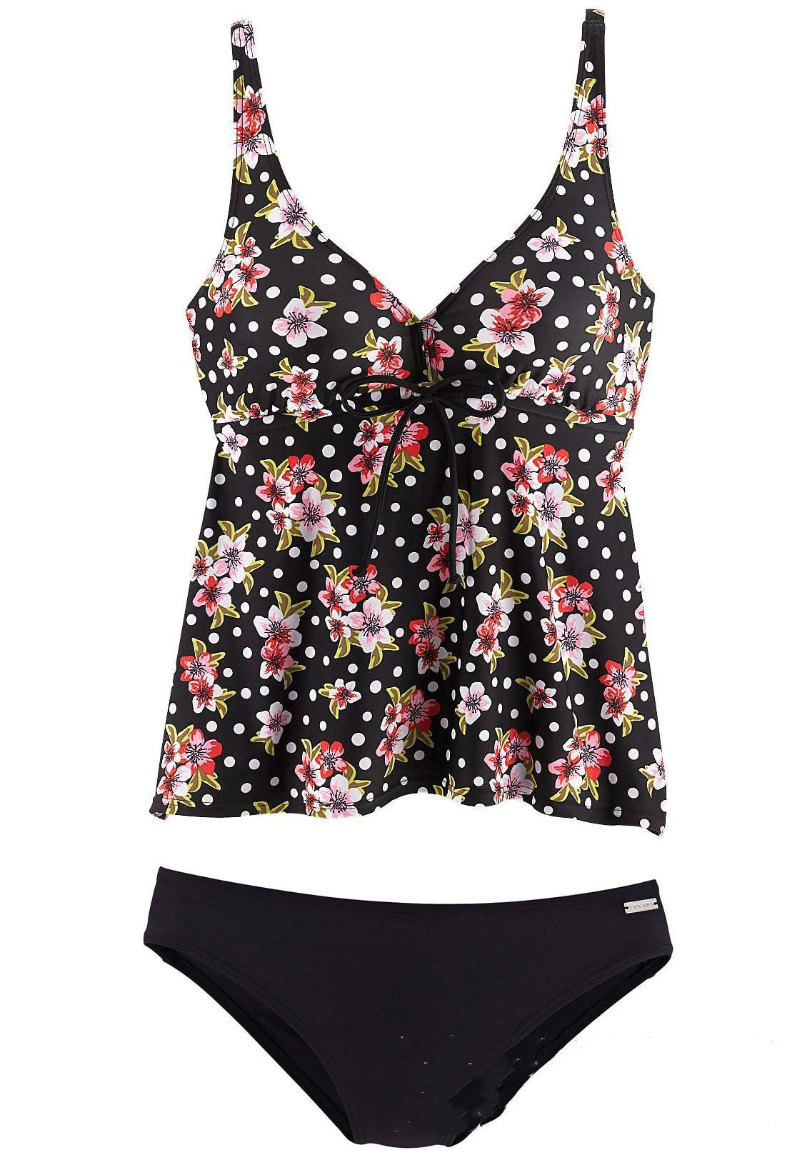 Ladies European And American Sexy Cover Belly Polka Dot Print Split Bikini Swimming