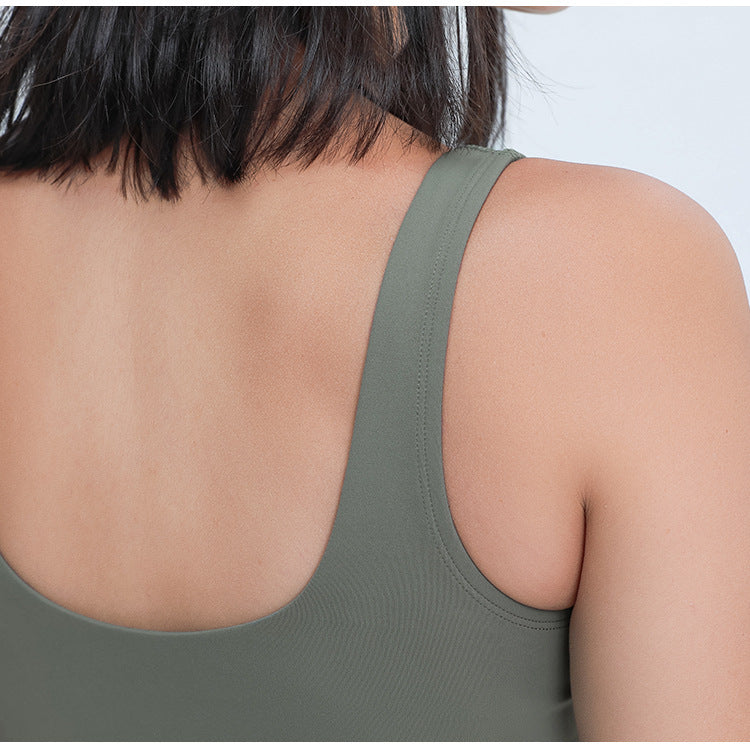 Ladies Belt Chest Pad U-shaped Beauty Back Sports Fitness Vest