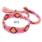 Nepal Ethnic Style Woven Rainbow Bracelet